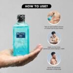 Bella Vita Luxury CEO Man & Skai Aquatic Body Wash Refreshing Shower Gel for Deep Cleansing, Hydrating & Moisturising Skin with Aloe Vera, 250 ml Each - Fast UK Delivery - Image 7