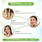 Mamaearth Rice Water Dewy Sunscreen with Rice Water & Niacinamide | Gives SPF50 & PA++++ Protection | For Glass Skin Glow | Evens Skin Tone | UVA & UVB Protection | No White Cast | For All Skin Types | 50 g - Fast UK Delivery - Image 6