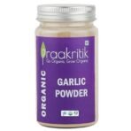 Praakritik Organic Garlic Powder | 100% Organic & 100% Natural | Ready to Use | 100% Vegetarian | No Added Preservatives and Colors | Pack of 4 | 100 Grams Each - Fast UK Delivery - Image 3