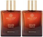 Bella Vita Luxury Men & Women Oud Parfum Intense Liquid Perfume & With Carnation,Vanilla,Cedarwood|Woody,Oriental Long Lasting Fragrance Scent 100Ml (Pack Of 2) - Fast UK Delivery - Image 2