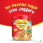 Saffola Peanut Butter with Jaggery, Crunchy 850 gm | High Protein Peanut Butter | No Refined Sugar - Fast UK Delivery - Image 5