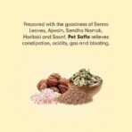 Pet Saffa Granules | Natural Laxative | Constipation Relief | Relief from disgetive problems like Acidity, Gas & Bloating - 200g (Pack of 4) - Fast UK Delivery - Image 4