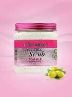 Gemblue Biocare Face and Body Scrub | Natural Deep Exfoliation | De-Tan Oil and Dullness Removal (Gemblue Biocare Goat Milk Scrub, 385ml 12.92 fl oz.) - Fast UK Delivery - Image 3