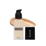 SUGAR Cosmetics Matte Match Transferproof Foundation | Upto 24 hr wear | Waterproof | Suits All Skin Types | 30ml (47 Borgia) - Fast UK Delivery
