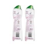 Cif Pink Multi Purpose Surface Cleaner Cream with Floral Fragrance, Removes Grease & Dirt wth Natural Cleaning Particles for Shiny Surface, 2x500ml - Fast UK Delivery - Image 5