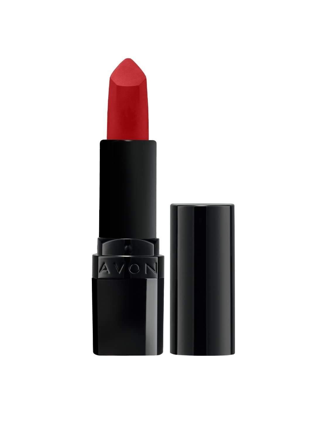 uk41jcso58SDL-1-1.jpg Avon Ultra Perfectly Matte Lipstick - Coral Fever | Velvety Matte Finish | Suits to all skin tones - 4gm - Fast UK Delivery - Image 1
