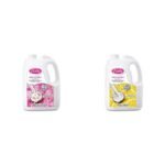 Fem Safe Handz Hand Wash - Enriched with the Goodness of Saffron & Blossom with Coconut Milk - 5 L & Fem Safe Handz Handwash, Refill Pack - 5 L - Fast UK Delivery