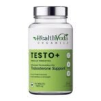 HEALTH VEDA ORGANICS PRIVATE LIMITED Plant Based Test +|1000 Mg,With Ashwag&ha,Tribulus Terrestris,Ginkgo Biloba & Safed Musli - 60 Veg Tablets, 0.65 grams - Fast UK Delivery - Image 2