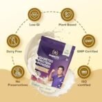 Sugar.Fit Active Diabetes Plant Protein Powder - 350g Vanilla, Pea Protein Isolate, Low GI Diabetic Friendly Plant Based, Sugar Free Supplement for Managing Blood Sugar & Weight for Men & Women - Fast UK Delivery - Image 4