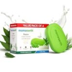 Mamaearth Neem Moisturizing Lotion Soap with Neem & Tea Tree for Skin Purification (Value Pack Of 4)-125 gX4 Units For Skin Protection|Soothes Inflammation|Deeply Cleanses|76% TFM Grade 1 Soap - Fast UK Delivery - Image 3