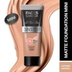 FACESCANADA Rose Glow Kit Medium Coverage Rose Gold Strobe Cream (30Ml) + Caramel Natural All Day Hydra Matte Mini Foundation (15Ml) Makeup Kit For Women (Combo Pack Of 2) - Fast UK Delivery - Image 4