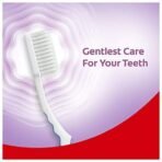 Colgate Adult Gentle Gumcare Manual Toothbrush, Cleaning For Sensitive Teeth And Gums With Silky Soft Bristles Toothbrush- 3Pcs (Buy 2 Get 1 Free),Multicolour - Fast UK Delivery - Image 3