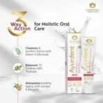 Maharishi Ayurveda Ayurdent Classic Toothpaste | Unique Saliva Balancing Formula | For Toothache, Bleeding Gums, Sensitivity, Cavities, Plaque & Bad breath | Non Foaming, No SLS & Fluoride | Pack of 1 - Fast UK Delivery - Image 5