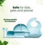 Koparo Organic Dishwash Liquid | 3 Litres | Lime And Basil Fragrance | Natural, Plant Based & Eco-Friendly | Removes Tough Grease, Soft on Hands | Baby & Pet Safe - Fast UK Delivery - Image 6