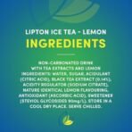 Lipton Lemon Ice Tea Drink, 320 ml, 6 Pack, Yellow & Blue (830) - Fast UK Delivery - Image 4