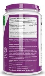 HealthyHey Nutrition Olive Leaf Extract | Super Strength: 10% Oleuropein -120 Vegetarian Capsules - Fast UK Delivery - Image 3