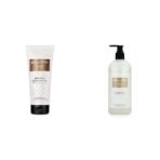 Bella Vita Luxury OUD WHITE Perfume Body Lotion 200 Ml OUD WHITE Body Wash Refreshing Shower Gel for Deep Cleansing, Hydrating, Moisturising, Softer & Smoother Skin with Aloe Vera 500 ml - Fast UK Delivery