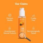 Bella Vita Organic Vitamin C-Glow Natural Face Wash with Honey, Aloe and Sandalwood, Oil Control, Acne Removal and Glowing Skin for Men and Women - 100 ml - Fast UK Delivery - Image 6