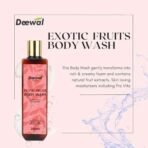 Deewal Exotic Fruit Body Wash - Invigorating & Nourishing Cleanser for Fresh, Supple Skin | Natural & Organic Skincare | Sulfate-Free | 200ml - Fast UK Delivery - Image 6