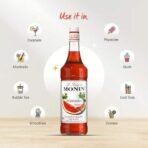 Monins Watermelon Syrup, 1LTR - Fast UK Delivery - Image 2