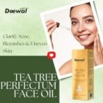 Deewal Tea Tree Oil for Acne & Blemish-Free Skin | 100% Pure & Organic Face Oil | Natural Skin Purifier | Reduces Dark Spots & Signs of Aging | Ideal for Clear, Healthy Skin | For All Skin Types - Fast UK Delivery - Image 3