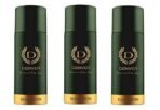 Denver Hamilton Deodorant Body Spray for Men, 165ml (Pack of 3) - Fast UK Delivery