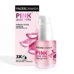 FACESCANADA Pink Aloe Vera Fresh Eyes Serum For Under-Eye Care, 15ml | Squalene, Witch Hazel & Quinoa Extracts | Anti-Ageing, Brightening & Intense Hydration | Helps Reduce Puffy Eyes & Dark Circles - Fast UK Delivery - Image 2