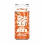 Coolberg Peach Non Alcoholic Beer 300ml CANs - Pack of 2 (300ml x 2) - Fast UK Delivery - Image 2