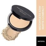 FACESCANADA Weightless Light Coverage Matte Finish Foundation For Oily Skin oil Mini,18Ml,Natural 02,1 Count&Weightless Stay Matte Compact Powder Vitamin E&Shea Butter,Spf 20 Natural 02,9G,Pack Of 1 - Fast UK Delivery - Image 7