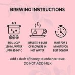 Bechef Flower Tea - Hibiscus Tea - 25 gm || Flower Tea || Hibiscus Flower Herbal Tea || Mock-tails || Syrups || Natural Tea || Anti oxidant || Health Benefits || - Fast UK Delivery - Image 6