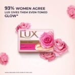 Lux Radiant Glow rose Vitamin C & E For Superior Glow Offer Pack of 8 x 150g - Fast UK Delivery - Image 5