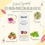 Deewal Red Onion + Moroccan Hair Oil - Strengthening Hair Oil | Natural 100% chemical free| Promotes Hair Growth & Reduces Hair Fall | 100ml - Fast UK Delivery - Image 5