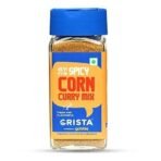 CRISTA Spicy Corn Curry Mix | Mixed Spices Blend | Zero added Colours, Fillers, Additives & Preservatives | Farm Fresh | No Added Sugar | Vegan | 45 gms - Image 2