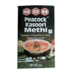 MDH Peacock Kasoori Methi ( Pack of 50G X 2) - Fast UK Delivery