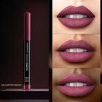 FACESCANADA Ultime Pro Hd Intense Matte Lipstick + Primer - Mulberry Magic (Plum), 1.4G | 9Hr Long Stay | Flawless Hd Matte Finish | Intense Color | Lightweight | Smooth Glide | Primer Infused - Fast UK Delivery - Image 3