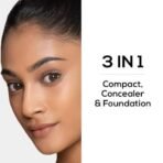 RENEE PRO HD 3 In 1 Compact - Sable 9 Gm, Works As Concealer, Foundation & Powder, SPF 20, Matte Finish, High Coverage, Ultralight & Silky Smooth Finish, Enriched With Vitamin E, C & Aloe Vera - Fast UK Delivery - Image 7