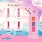RENEE Disney Frozen Princess Unicorn Makeup Kit Elsa 7.4 Gm,Pre-Teen Girls,Includes 2 Matte,4 Shimmer Eyeshadows,Lip Butter,Lip&Cheek Tint,Compact&Travel Friendly,Cruelty-Free&Vegan, 1 Count - Fast UK Delivery - Image 4