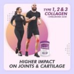 HealthyHey Nutrition Jointrelief Collagen Peptide Powder Type 1,2 & 3 (Hydrolysed) With Glucosamine,Chondroitin,Msm- Support Joint And Cartilage Health - 200 G (Orange),1 Count,22 Servings - Fast UK Delivery - Image 7