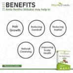 Attar Ayurveda Amla, Reetha, Shikakai powder for Hair growth | Natural Hair cleanser | 100% Pure and Natural | No-SLS, No-Paraben - Fast UK Delivery - Image 6