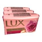 Lux Even-toned Glow Bathing Soap infused with Vitamin C & E | For Superior Glow | 150g x 3 - Fast UK Delivery - Image 3