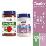 Veeba Pasta-Pizza Sauce,525 Grams & Garlic Mayonnaise Pet Bottle,250 Grams - Pack of 2 - Fast UK Delivery - Image 3