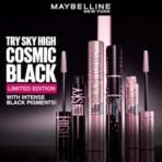 Maybelline New York Lash Sensational Sky High Mascara, Very Black, Lengthening and Volumizing Mascara With Bamboo Extract & Fibres, Ophthalmologist tested and Waterproof | 6ml - Fast UK Delivery - Image 7