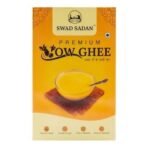 Swad Sadan Pure Cow Ghee | Authentic & Natural Cow Ghee | Rich in Nutrients | 900ml Tetra Pack for Cooking, Baking, & Health Benefits. - Fast UK Delivery - Image 2