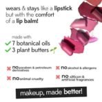 Ruby's Organics Semi-Matte Lipstick for Women All Indian Tones- Highly Pigmented, Moisturizing, Non Drying, Lightweight and Long Lasting- Lip Makeup, Synthetic Chemical Free- Pink Rhubarb, 3.7g - Fast UK Delivery - Image 3