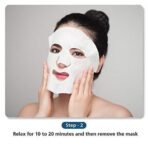 Mirabelle Turmeric Essential Facial Sheet Mask 25ml (Pack of 5) - Fast UK Delivery - Image 5