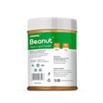Beanut Natural Crunchy Peanut Butter 1Kg | 30gm Protein | 100% Vegan Peanut Butter, 100% Pure Roasted Peanut | High in Protein Spread, Gluten & Cholesterol Free, Nut Butter - Fast UK Delivery - Image 3