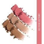 SUGAR Cosmetics Contour De Force Face Palette for Makeup | Includes Matte Bronzer, Highlighter & Blush | Makeup Palette with Built-in Mirror | 12.5gm - 02 Vivid Victory - Fast UK Delivery - Image 3