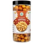 H&H HEALTH & HYGIENE Roasted Tomato Makhana Sourced Directly Healthy Snack Fox Nuts | Lotus Puffs | Rich in Calcium | Maintains Weight | Fit for Fasting (Makhana) (100g, Tomato Pack Of 1) - Fast UK Delivery - Image 2