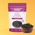 Farmley Black Raisins Seedless I 200 G, Pack Of 2 I Kishmish, Dry Fruits Source Of Potassium, Healthy & Nutritious, 0.4 Kg - Fast UK Delivery - Image 4