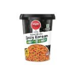 VEEBA Wok Tok Instant Cup Noodles Spicy Korean|Made with no palm oil|no maida|no added MSG, 92.5 gram - Fast UK Delivery - Image 2